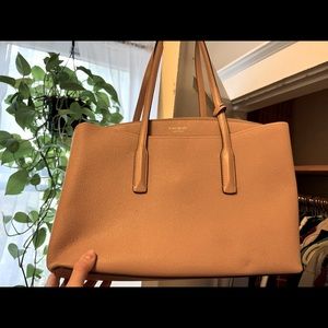 Kate Spade tote in Nude/Blush  in perfect condition, used twice!